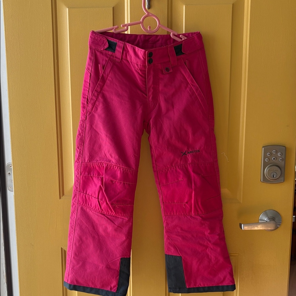 ARCTIX KIDS Snow Pants (size 6) dark Pink quality